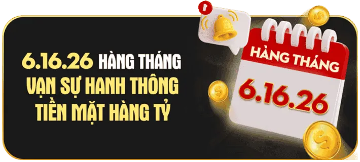 Thưởng VIP đặc biệt tại zalv777